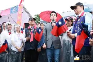 ▲蔣萬安在現場致詞祝賀黃埔建校百年。(圖/記者吳翊緁攝,2024.06.02) ▲蔣萬安在現場致詞祝賀黃埔建校百年。(圖/記者吳翊緁攝,2024.06.02)