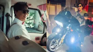 ▲蕭煌奇曾在臉書上發不過自己坐在汽車與機車上的照片,要粉絲上車、尬車,逗樂不少網友。(圖/蕭煌奇臉書) ▲蕭煌奇曾在臉書上發不過自己坐在汽車與機車上的照片,要粉絲上車、尬車,逗樂不少網友。(圖/蕭煌奇臉書)