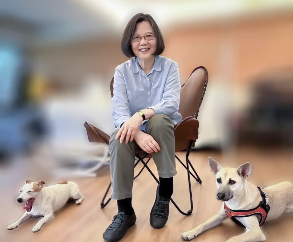 ▲蔡英文卸任後一個多月時間皆無公開行程，明日將赴嘉義市出席福容voco飯店開幕儀式。（圖／翻攝自蔡英文臉書）