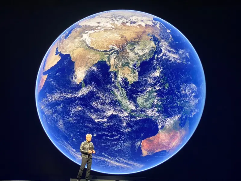 用AI預測氣候變化！黃仁勳揭史上最具野心計畫之一：數位孿生地球