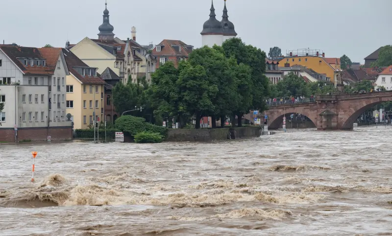 影／德國南部洪水爆發！救援人員殉職　德媒：長達40小時的災難