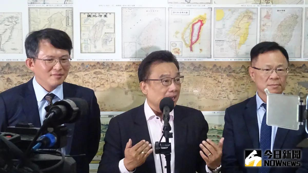 ▲王義川自爆手機監控人民，民眾黨立委林國成呼籲王義川說清楚，要不然就承認是唬爛亂說。（圖／記者呂炯昌攝，2024.06.03）