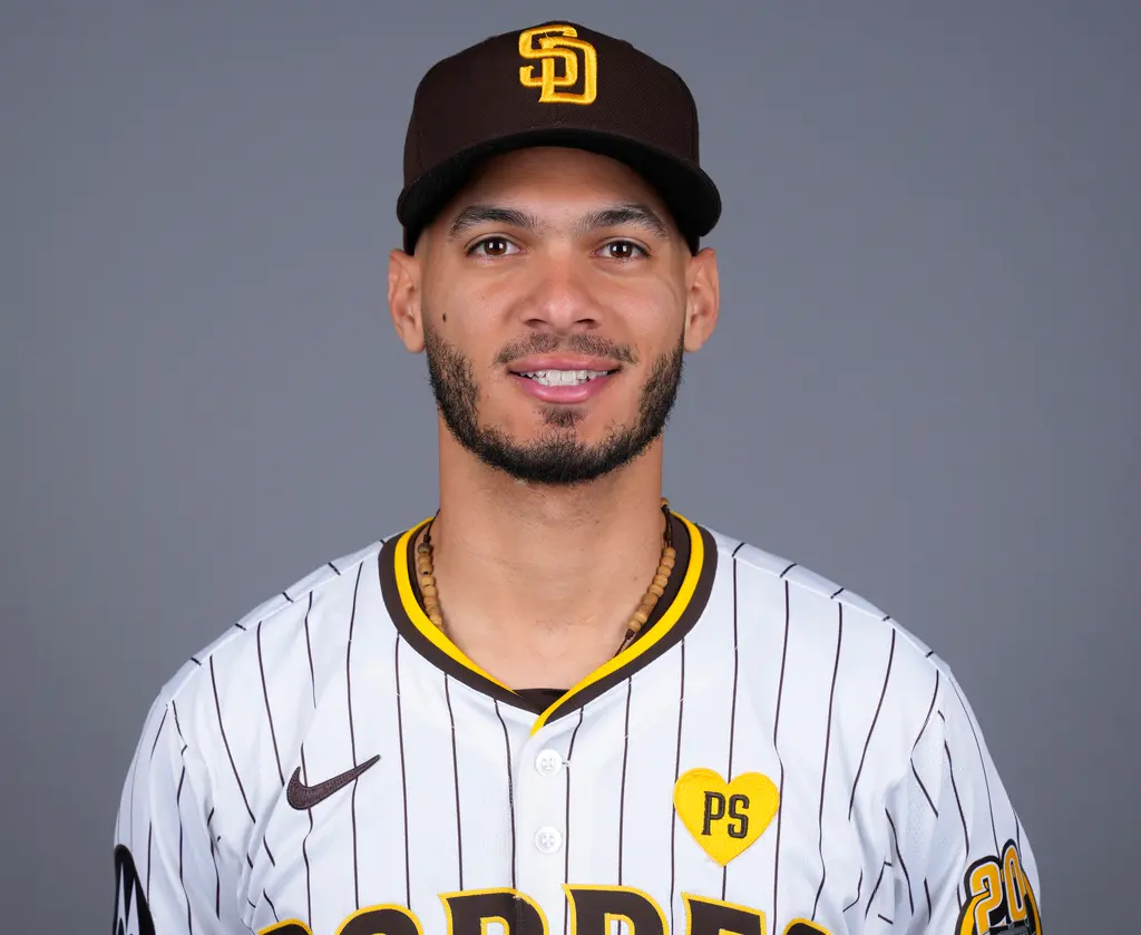 ▲MLB聖地牙哥教士內野手Tucupita Marcano，上個賽季效力於匹茲堡海盜時，因涉嫌下注自家球隊賽事，如今恐面臨終身禁賽處分。（圖／美聯社／達志影像）