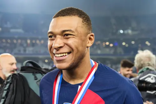 ▲法國足壇巨星姆巴佩（Kylian Mbappe），宣佈不參加奧運，但可能會是神秘嘉賓？（圖／美聯社／達志影像）