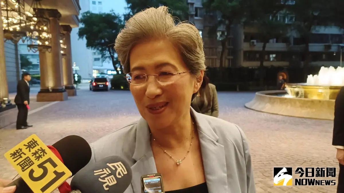 ▲超微執行長蘇姿丰（圖／記者許若茵，2024.06.04）