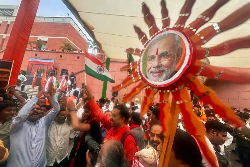 印度大選開票大致完成　莫迪執政聯盟勝選但席次縮水