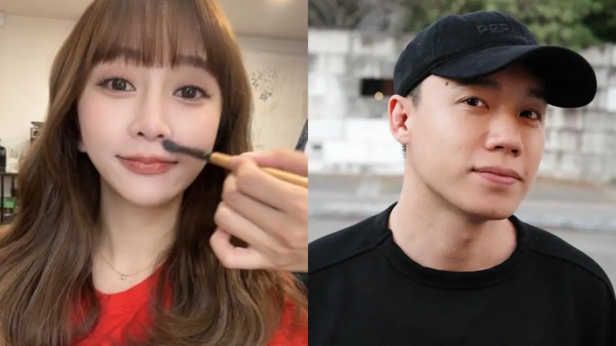 ▲篠崎泫（左）上個月認愛即將入獄的Toyz（右），近期終於轉換憔悴面容回歸日常，不僅剪短了長髮，還大秀鉛筆腿，讓粉絲紛紛稱讚。（圖／翻攝自IG） 