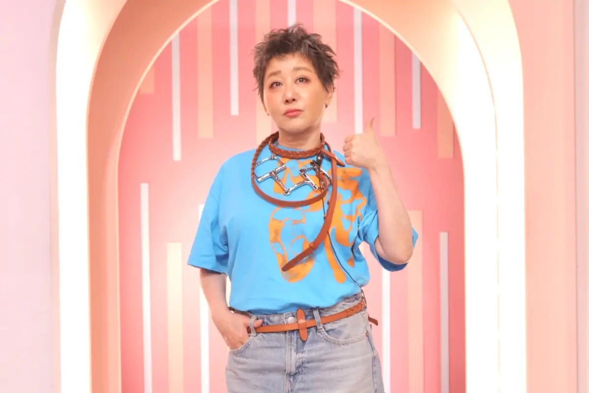 ▲藝人藍心湄（如圖）先前錄製節目《女人我最大》時，導播突然見到黑影急喊「卡！」，後來卻發現後方空無一人，令人毛骨悚然，錄影現場氣氛瞬間緊張。（圖／女人我最大臉書）