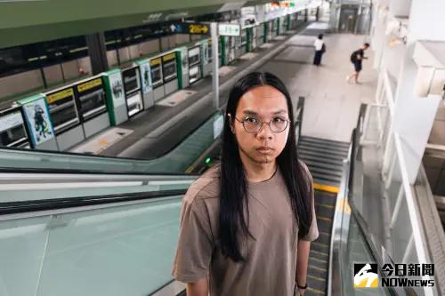 人間微光/許瑞顯(長髮哥) ▲許瑞顯(長髮哥)/28歲/台中人/自由健身教練。(圖/記者葉政勳攝)