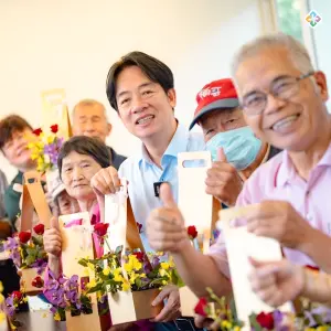 影/體驗包異國粽子!賴清德感謝新住民貢獻、承諾照顧每一族群