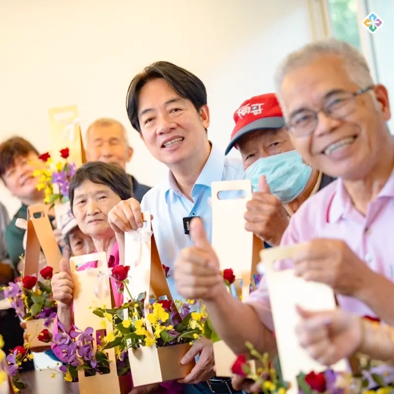 影／體驗包異國粽子！賴清德感謝新住民貢獻、承諾照顧每一族群