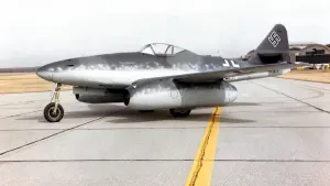 ▲納粹德國Me 262戰機。(圖/美國空軍) ▲納粹德國Me 262戰機。(圖/美國空軍)