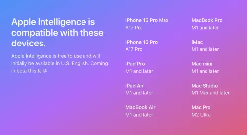 蘋果AI,Apple intelligence。(圖/翻攝官網) ▲蘋果AI,Apple intelligence。(圖/翻攝官網)