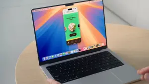▲iPhone不僅可以鏡像到macOS Sequoia，還能使用手機上的App、回覆訊息，等同於在Mac上使用iPhone。（圖／翻攝官網）