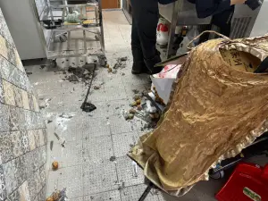 台中自助餐廳瓦斯氣爆！2員工受傷　1男「全身50%二度燒燙傷」
