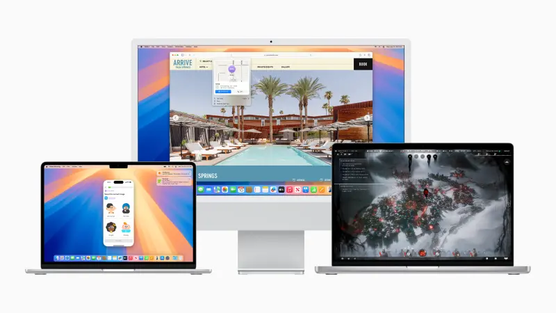 WWDC24／蘋果macOS  Sequoia接續互通進化　電腦上可操控iPhone 