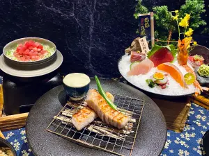 王品藝奇「現流鮪魚」套餐88折!加購和牛5折 壽司郎鮪魚大腹40 ▲套餐內可嚐到多種鮪魚料理手法。(圖/記者蕭涵云攝)