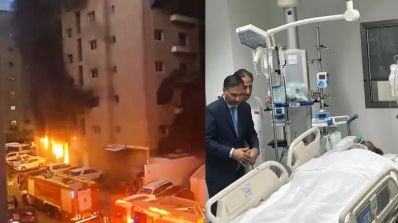 影／住滿移工！科威特大樓惡火至少49亡　倖存者：高樓層的跑不掉