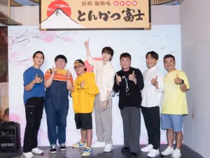 ▲馬國畢(最右)沒有放棄追回前妻。(圖/富士豬排提供) ▲馬國畢(最右)沒有放棄追回前妻。(圖/富士豬排提供)