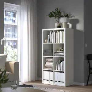 ▲KALLAX層架組$2,799。(圖/IKEA提供) ▲KALLAX層架組$2,799。(圖/IKEA提供)