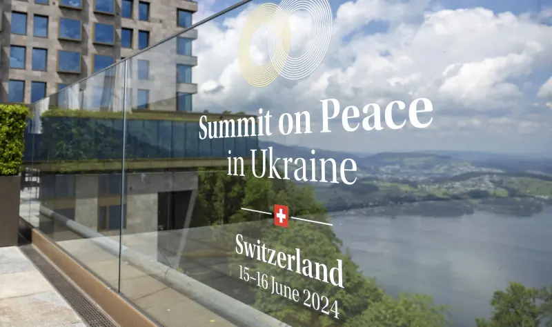 ▲烏克蘭和平峰會本週末於瑞士舉行,但因為缺少中國、俄羅斯參與,部分專家對於峰會成效能有多少,仍心存疑慮。(圖/美聯社/達志影像)