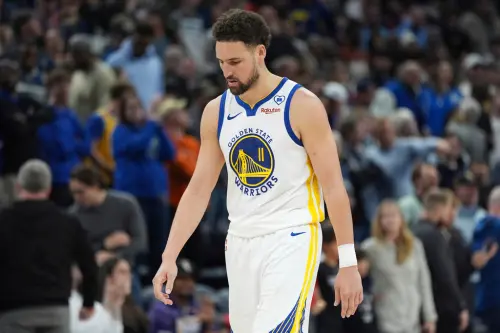 灣區媒體Dan Dibley判斷Klay Thompson之所以取消關注勇士,可能代表K湯和勇士隊沒能就續約達成一致,而他本人對這樣的情況很不滿意 ▲灣區媒體Dan Dibley判斷Klay Thompson之所以取消關注勇士,可能代表K湯和勇士隊沒能就續約達成一致,而他本人對這樣的情況很不滿意。(圖/美聯社/達志影像)