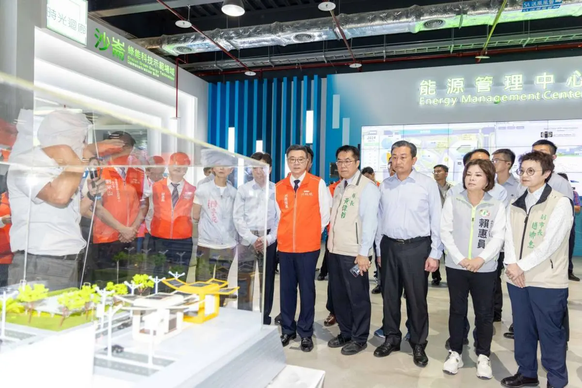 ▲臺南市長黃偉哲表示，行政院院長卓榮泰宣布，臺灣第一處人工智慧產業專區選在臺南的沙崙智慧綠能科學城，就是因為臺南已經做好迎接AI時代的準備。（圖／台南市政府提供）