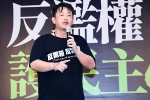 陳柏惟 ▲陳柏惟前來宣講。(圖/記者嚴俊強攝,2024.06.15)