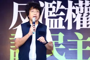 沈 ▲沈伯洋前來宣講。(圖/記者嚴俊強攝,2024.06.15)