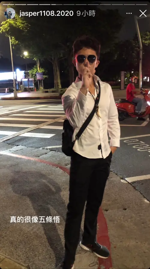 ▲孫安佐穿這樣現身夜店。(圖/孫安佐經紀人IG) ▲孫安佐穿這樣現身夜店。(圖/孫安佐經紀人IG)