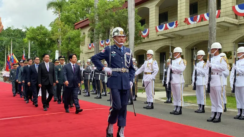 ▲陸軍官校昨天舉辦黃埔建軍百歲校慶，這也是賴清德就任總統後首次在陸官校慶校慶中致詞，備受各界矚目。（圖／記者陳威叡攝）