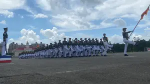 首發即成絕響!黃埔校慶女軍校生組「正步連」今正式亮相