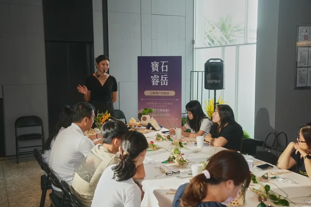 ▲「寶石睿岳」在端午連假期間，於接待中心舉辦已購客回娘家系列活動。（圖/寶石睿岳提供）