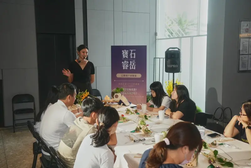 ▲「寶石睿岳」在端午連假期間，於接待中心舉辦已購客回娘家系列活動。（圖/寶石睿岳提供）