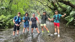 ▲為了讓團員適應不同氣溫、地形的變化，林義傑帶領團隊成員歷經半年期間的越野地形訓練，為沙漠、高山、河流和各種極端氣候考驗做充足的準備。（圖／社團法人台灣體育運動競技協會提供）