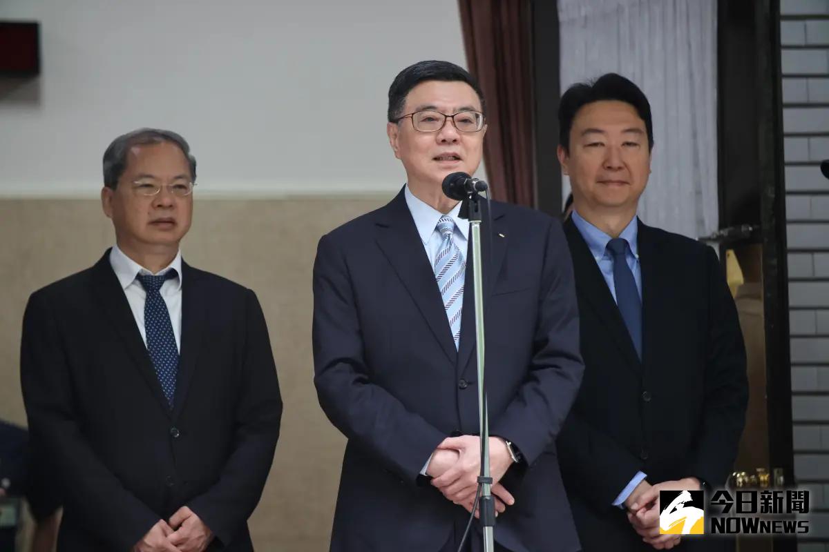 ▲有綠委私下稱卓內閣為「外星人內閣」，卓榮泰表示應該是半個月前的事情。（圖／記者陳明中攝，2024.06.18）