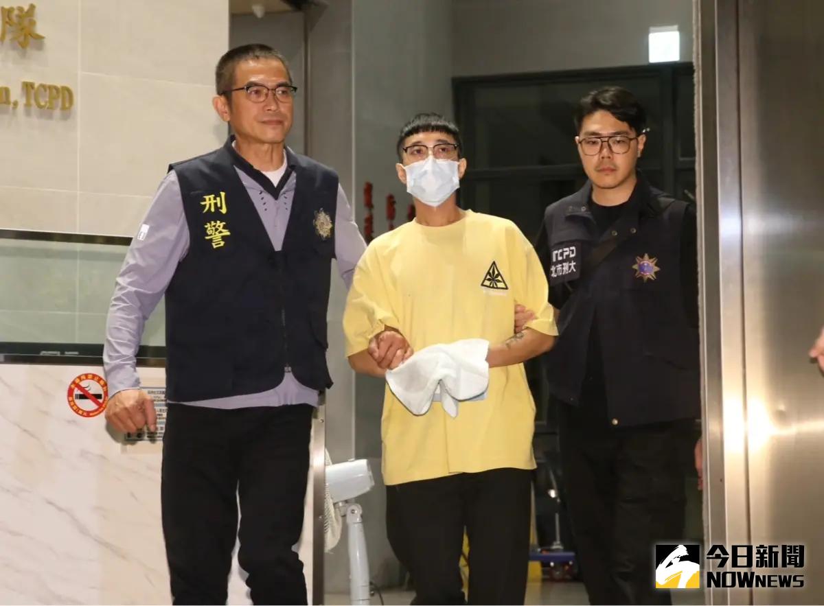 ▲孫安佐朱姓經紀人遭約談搜索，警方前往其住處搜索時，朱男疑似情緒失控，突然出手毆打在場員警，之後被多名警力壓制逮捕。（圖／NOWnews 記者陳明中攝影2024.6.19）　