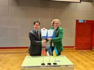 台灣援烏達1.2億美元!再送暖失怙童 攜手愛沙尼亞捐助住屋興建