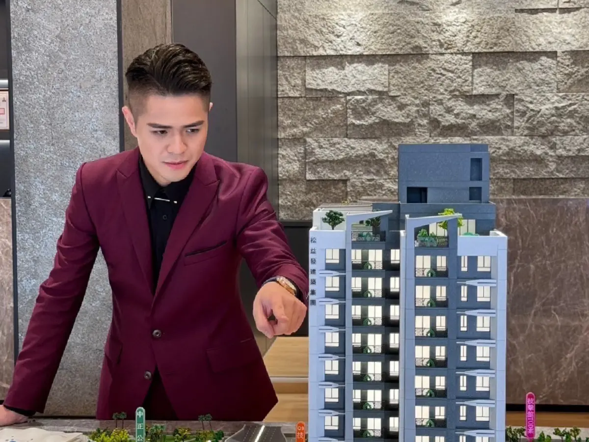 ▲松益發建設近日公開捷運橘線中正技擊館站的「微笑首馥」。（圖／松益發建設提供）