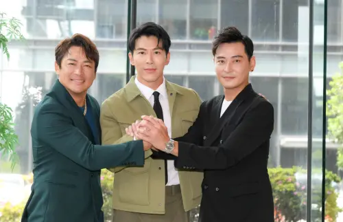 ▲左起江宏恩、黃少祺、陳冠霖3大男神合作最新八點檔《願望》。陳冠霖分享自己2年前飛進眼睛裡的木屑還沒拿出來,被江宏恩虧都要長靈芝了。(圖/三立提供) ▲左起江宏恩、黃少祺、陳冠霖3大男神合作最新八點檔《願望》。陳冠霖分享自己2年前飛進眼睛裡的木屑還沒拿出來,被江宏恩虧都要長靈芝了。(圖/三立提供)
