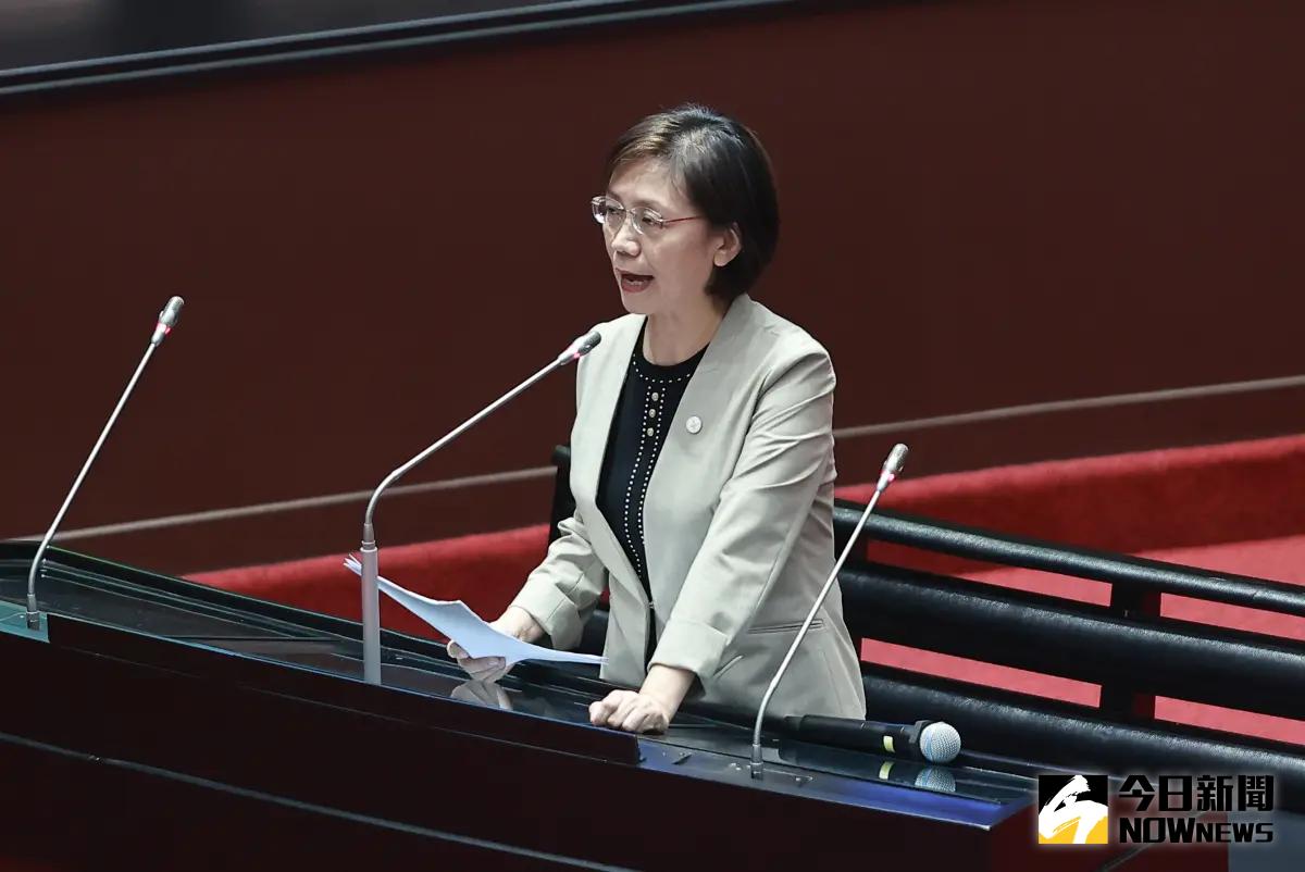 ▲國民黨立委翁曉玲。（圖／記者葉政勳攝 , 2024.06.20）