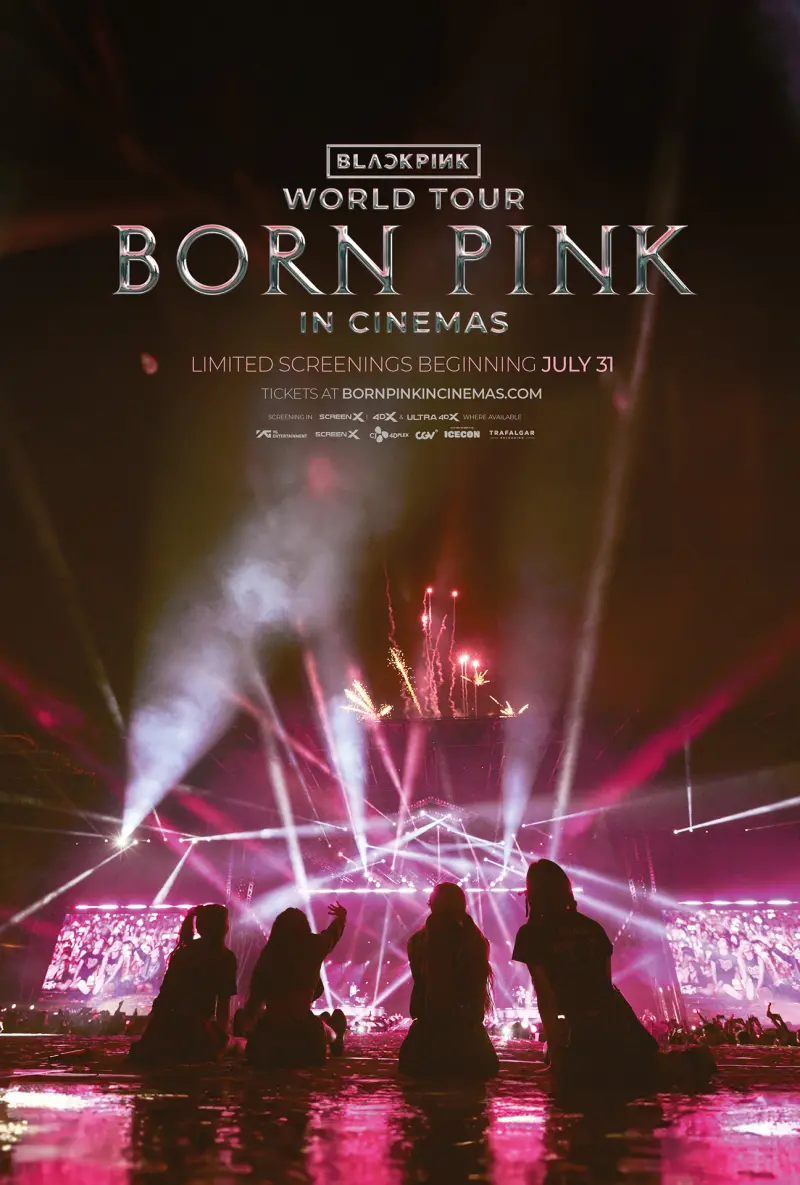 ▲BLACKPINK的新電影,選用高雄演唱會當主視覺海報。(圖/BLACKPINK IG)