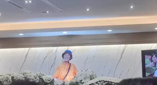 ▲阮經天在社群上公開媽媽的告別式照片，表示目前已經完成所有程序，請大家放心。（圖／阮經天Instagram）