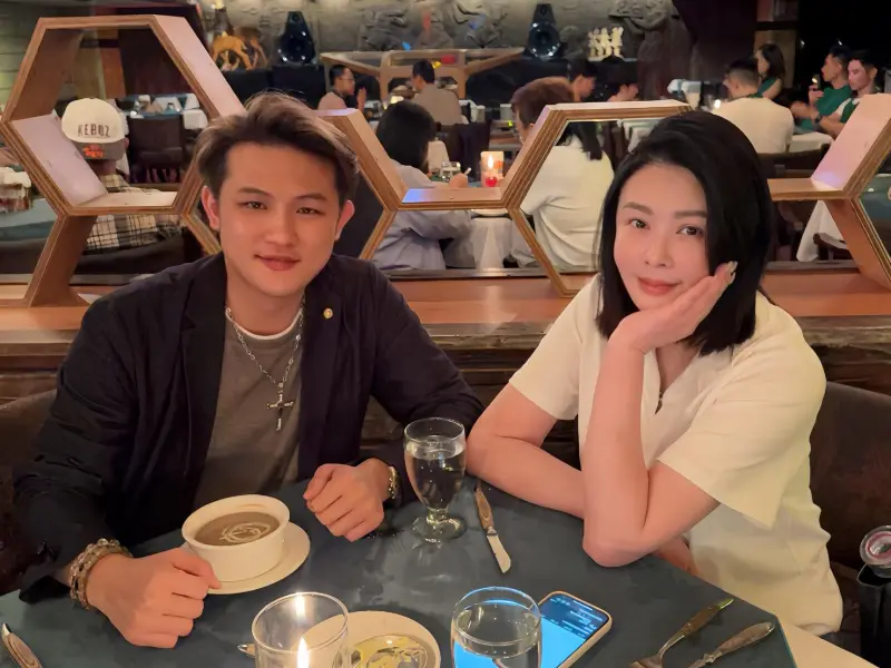 ▲老公梁軒安（左）再被控性侵，蕭淑慎持續神隱。（圖／翻攝蕭淑慎臉書）