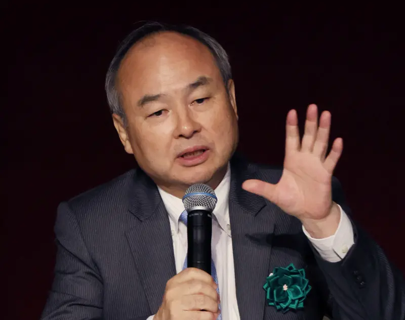 ▲日本軟銀執行長孫正義透露自己先前太早賣出輝達股票,錯失1500億美元收益。(圖/美聯社/達志影像)