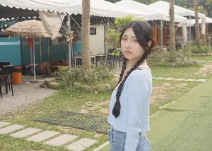 ▲書蘊有著空靈外型,在演戲上也非常有天分。(圖/踢帕娛樂提供) ▲書蘊有著空靈外型,在演戲上也非常有天分。(圖/踢帕娛樂提供)