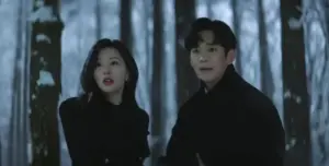 ▲韓劇《淚之女王》使用AI科技還原大雪場景,逼真效果讓觀眾都看不出來是假的。(圖/翻攝自tvN) ▲韓劇《淚之女王》使用AI科技還原大雪場景,逼真效果讓觀眾都看不出來是假的。(圖/翻攝自tvN)