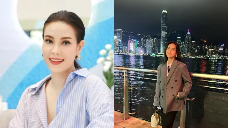 ▲一名泰國網紅前往香港遊玩時，聲稱拍到靈異照片，引發外界議論。（圖／翻攝自Instagram）