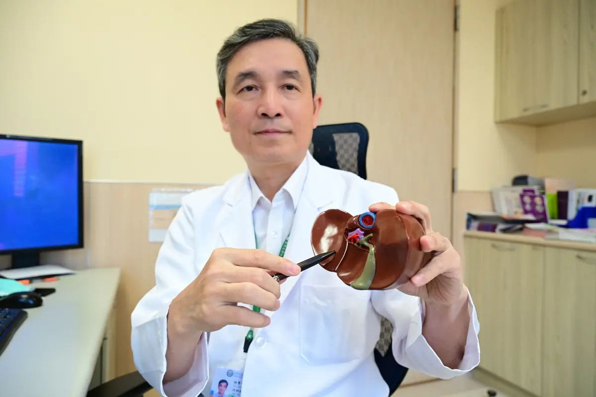 ▲肝癌過去常被稱為國病，但隨著醫療技術日新月異，醫師認為只要配合治療，就有機會延長生命。(圖／醫院提供2024.6.25)