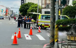 台南驚傳嚴重車禍！單車婦人遭轉彎大貨車撞倒　頭部噴血當場身亡
